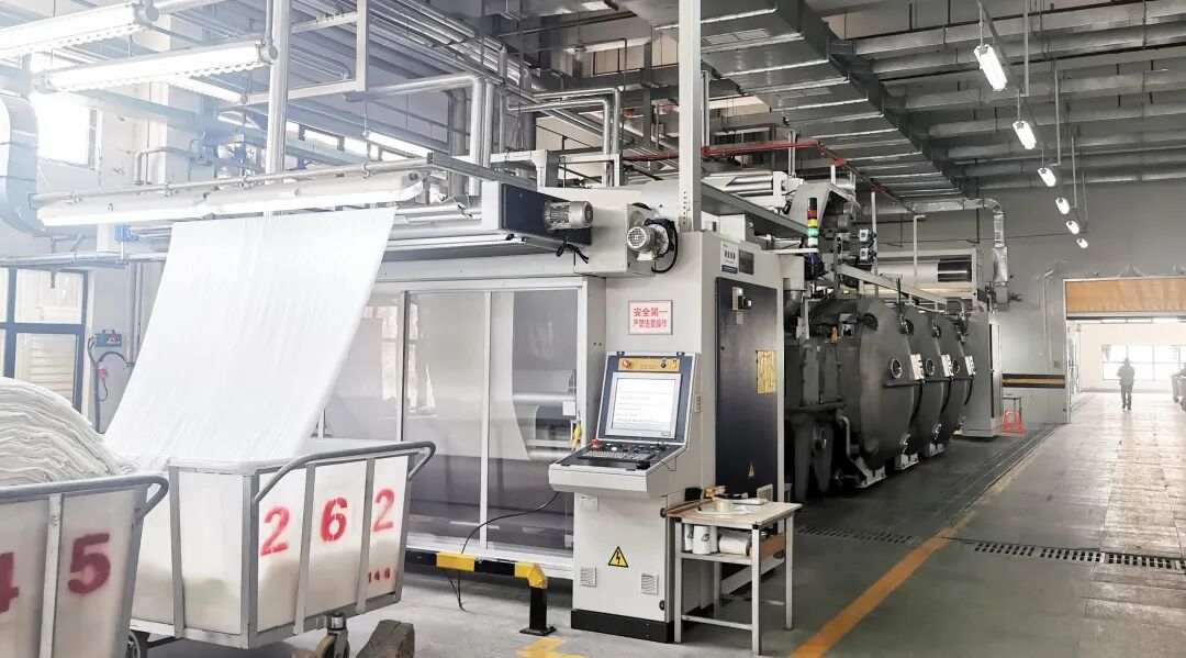 HLC liquid ammonia finishing production line for knit fabrics