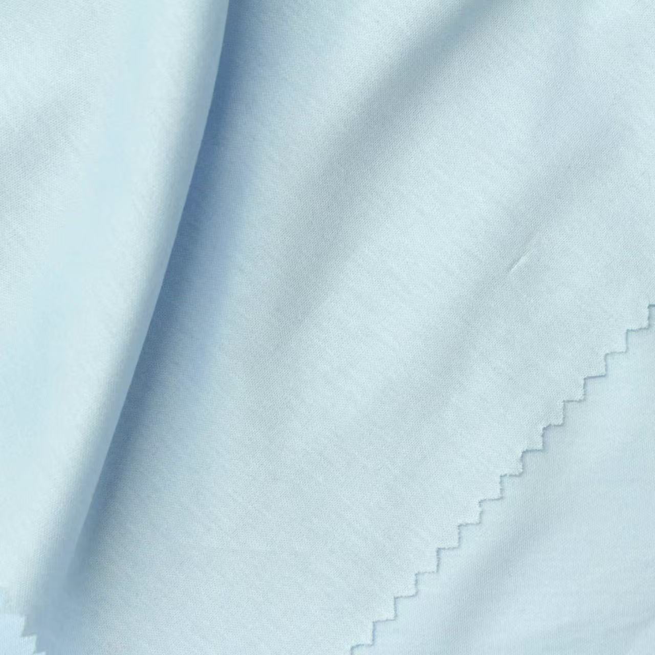 100S Mercerizado SUPIMA Textura de tejido Interlock de algodón y detalle de color