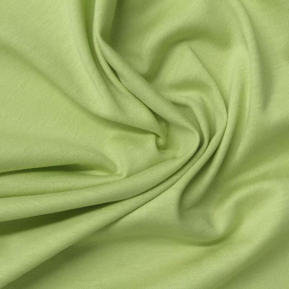 40S Mercerized BCI Cotton Interlock fabric main view