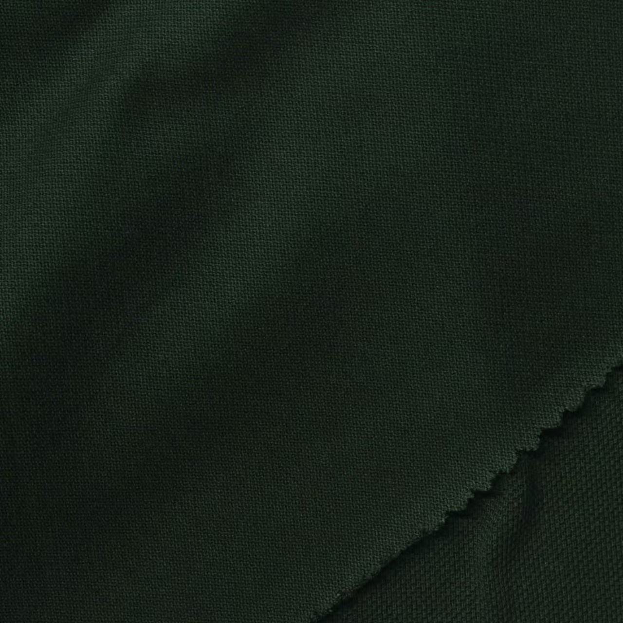 50S/2 Mercerisierter BCI Baumwoll-Piqué-Stoff, Textur und Farbdetails