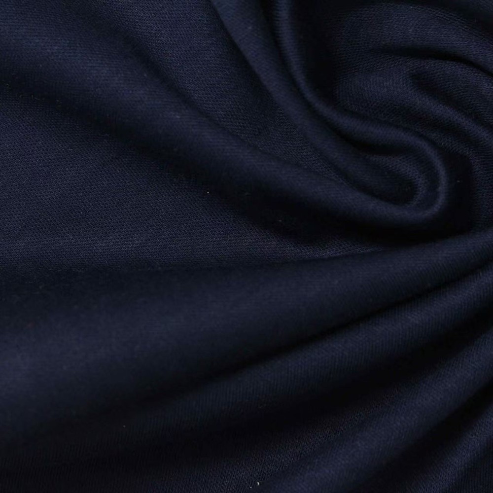 50S Mercerized BCI Cotton Interlock fabric main view