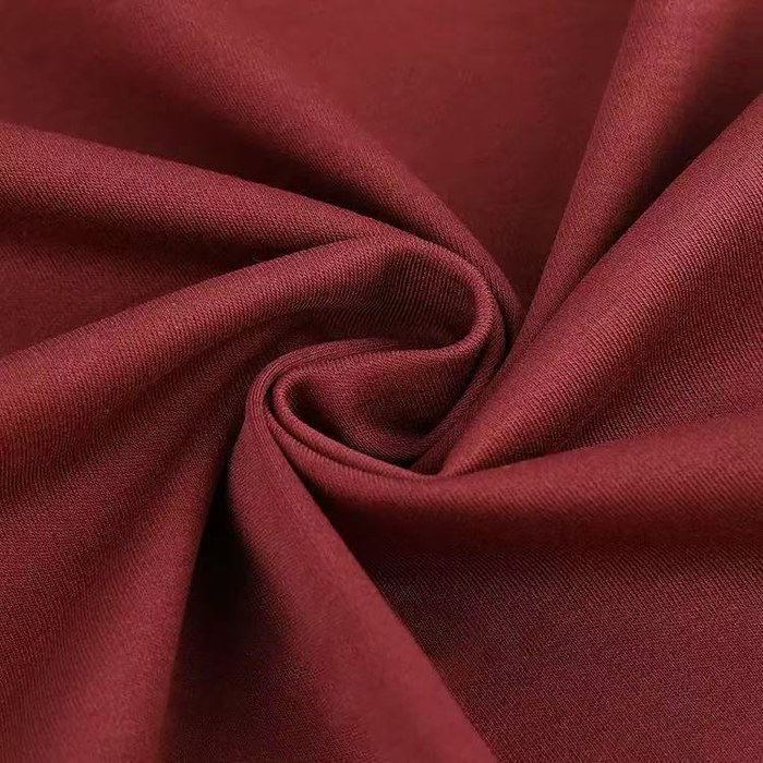 60S Mercerized Cotton Modal Spandex Interlock fabric main view