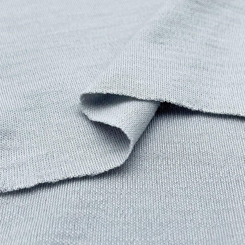 RWS Merinowolle-Interlock-Stoffstrukturdetail