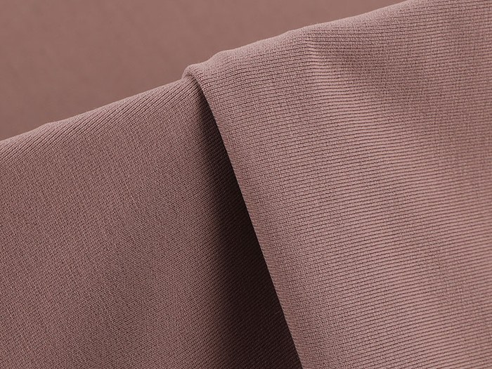 Sand-washed modal polyester spandex jersey front view